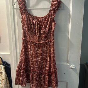 Polka Dot Boho Dress